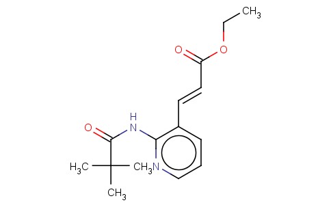 ETHYL 3-(2-TRIMETHYLACETAMIDO-3-PYRIDYL)ACRYLATE